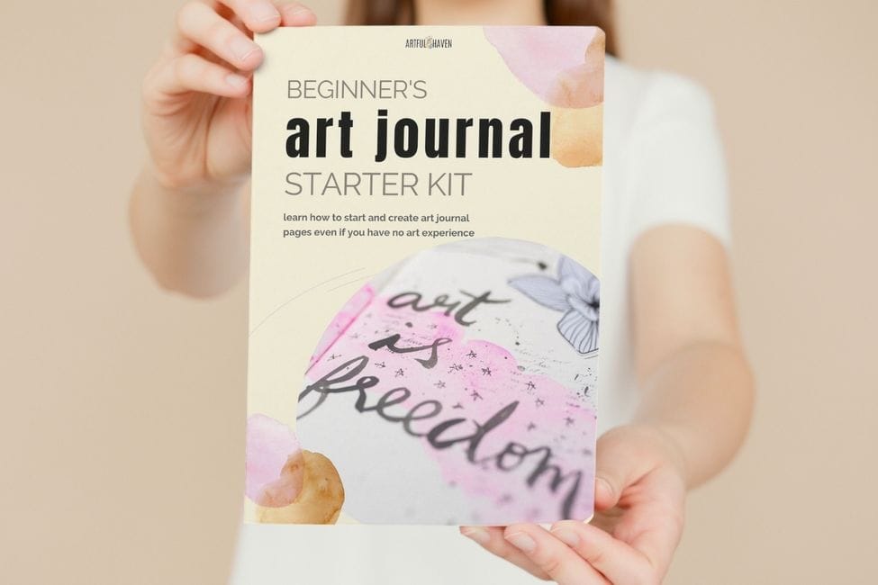 5 must have art journal supplies - Joyful Art Journaling