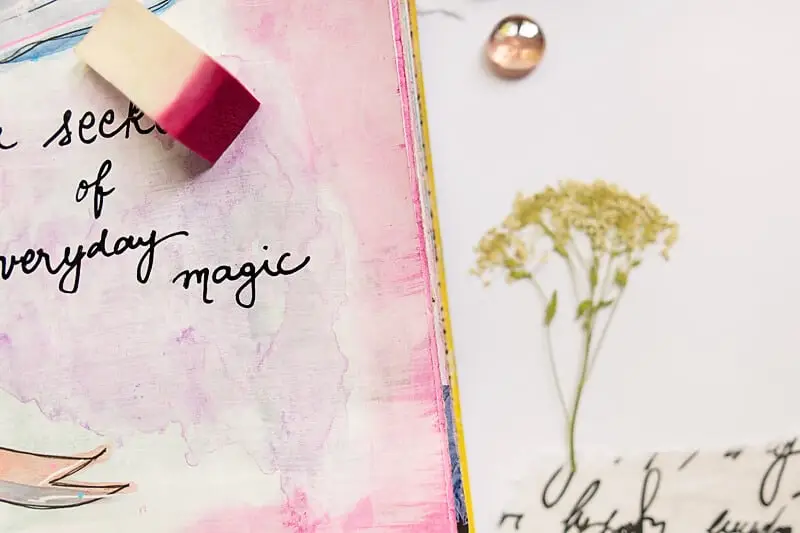 HOUSEHOLD ITEMS FOR ART JOURNALING