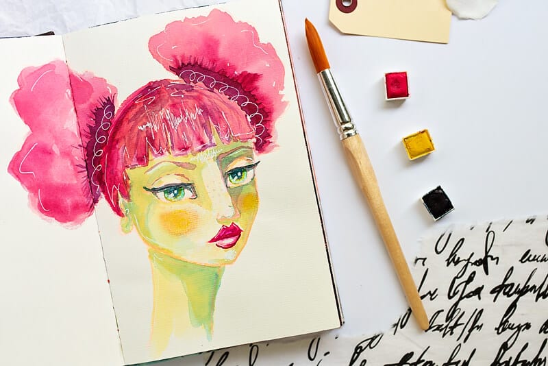 How to Start an Art Journal Page: 7 Easy Ideas For Beginners - Artful Haven