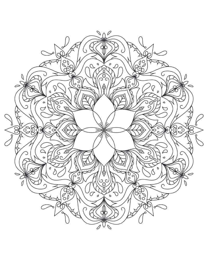 mandala drawing