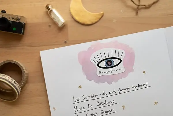 DIY STICKERS FOR TRAVEL JOURNALS