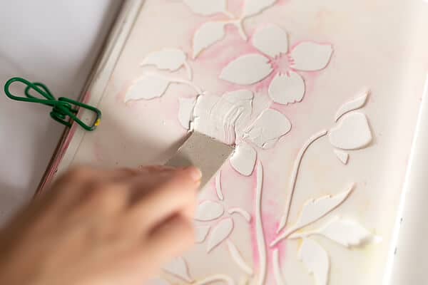 Mixed Media Background Methods for Pressed Flower Art | Pressed-flowers