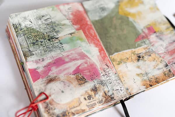 An Easy Mixed Media Tutorial For A Mindful Art Journal Experience