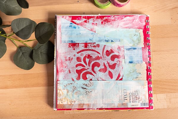 Art Journaling using Liquitex Professional White Gesso