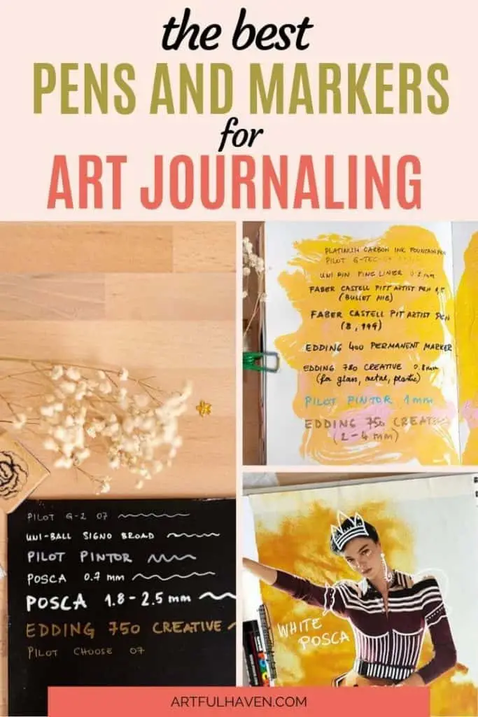 best pens for art journaling
