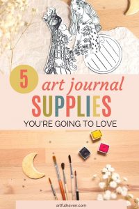 art journal supplies