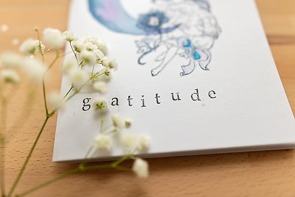 gratitude art journal cover