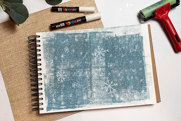 Art Journal Prompts: Winter and Holiday Art Journal Pages