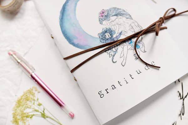 handmade gratitude art journal