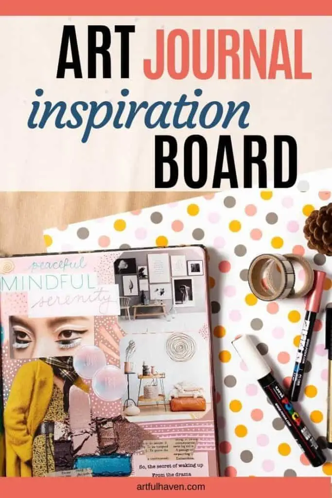 inspiration board art journal