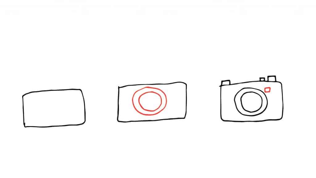 EASY THINGS TO DRAW-CAMERA