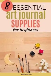 art journal supplies for beginners