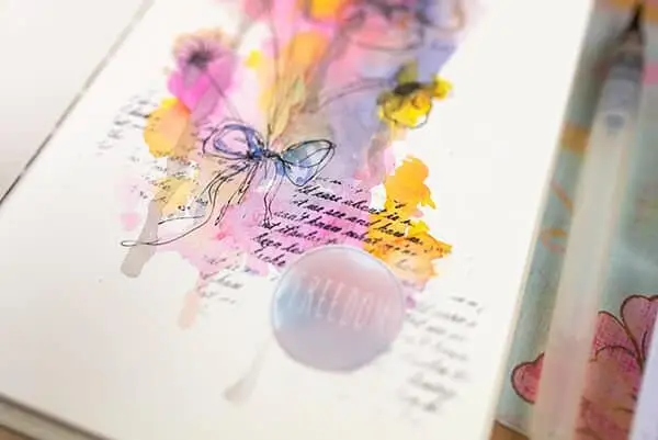 close-up of letter stamp image