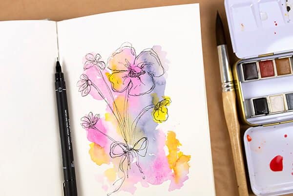 Choosing Ink and Pens for Watercolor: Guide For Beginners - Artful Haven