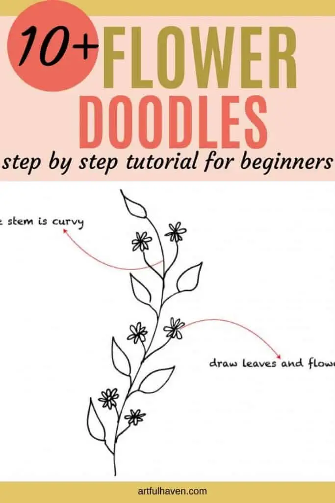 simple flower doodles