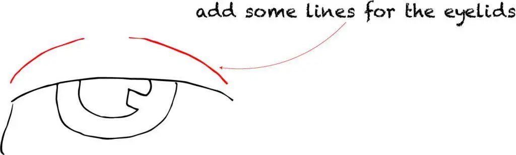 how to draw whimsical eyelids