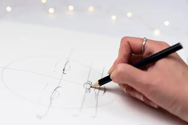 hand drawing face proportions