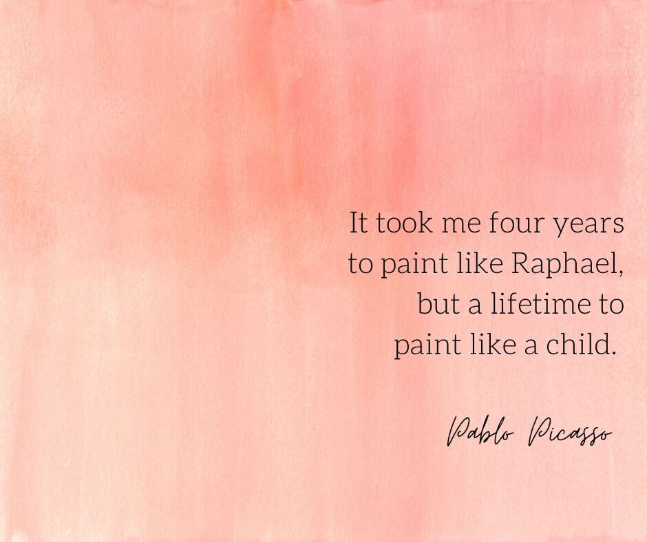 quote about painting by Pablo Picasso
