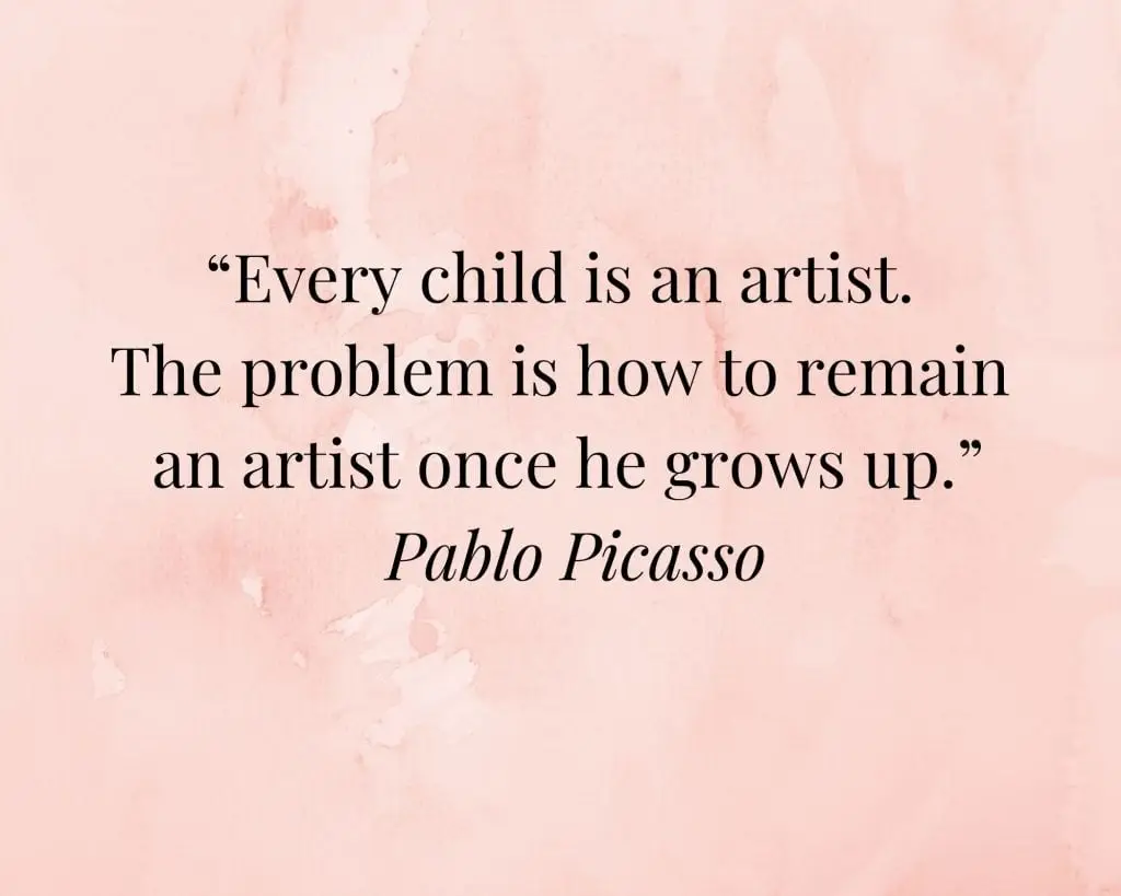 creativity quote by pablo picasso