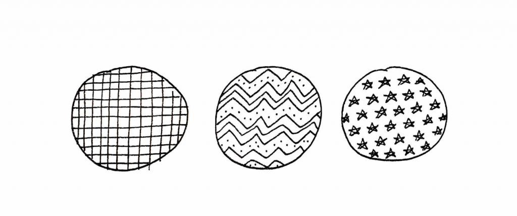 patterns within circles