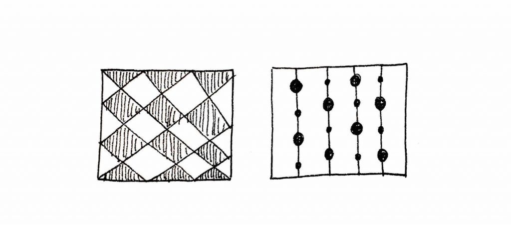 line pattern drawing