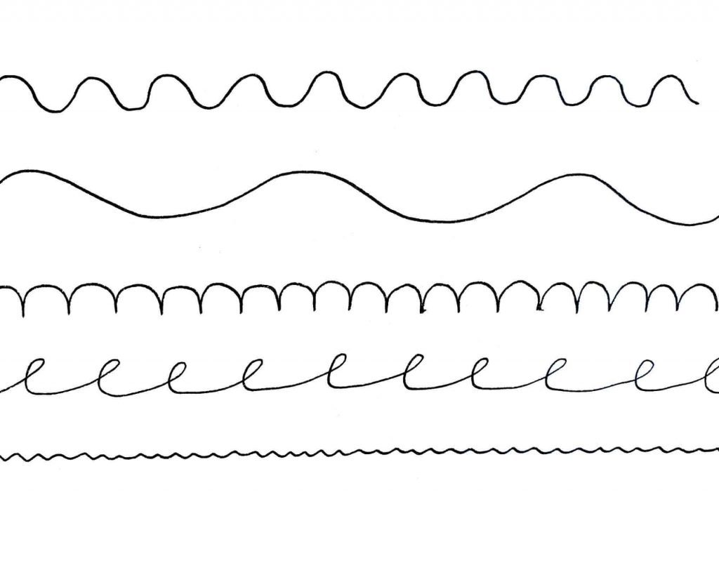 DRAWING EXERCISES CURVY LINES