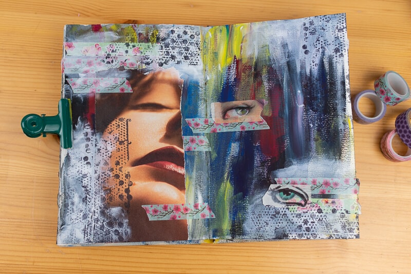 bad art journal page