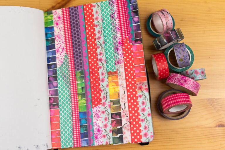 19 Creative Washi Tape Ideas For Interesting Art Journal Pages Artful
