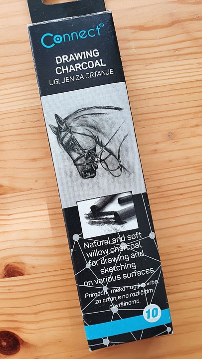 charcoal sticks for drawing