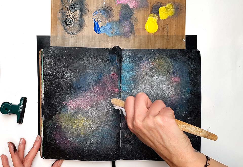 How To Paint a Galaxy