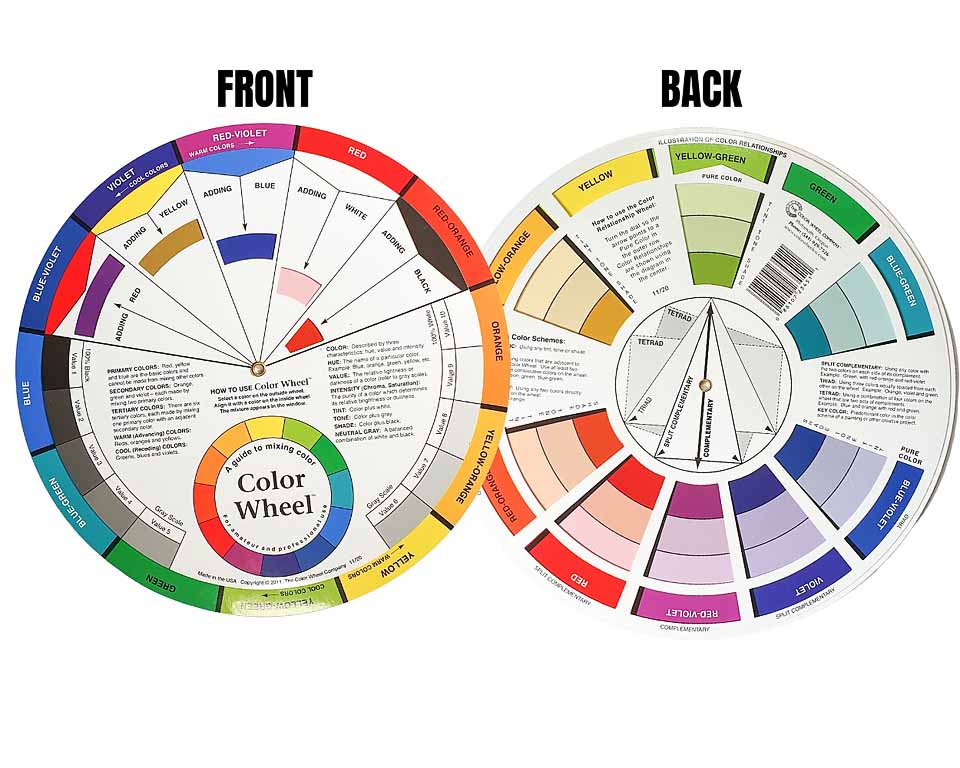 How to Use a Color Wheel or How to Choose Colors! - Dimensions Thru Art