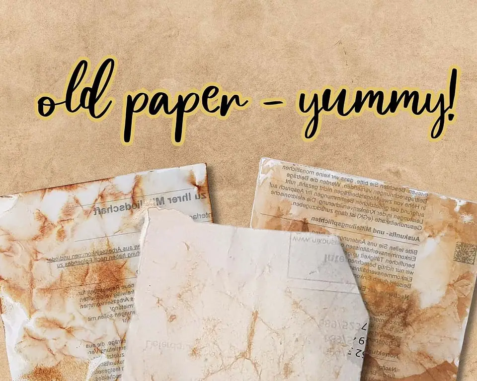 6 Easy Ways To Make Paper Look Old Quickly And Without Much Hassle ...