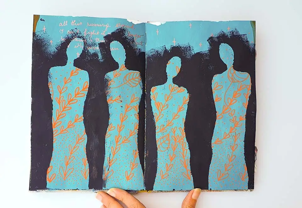 texture with shapes and patterns