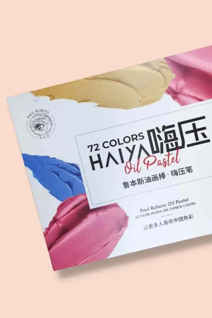 paul rubens oil pastels box