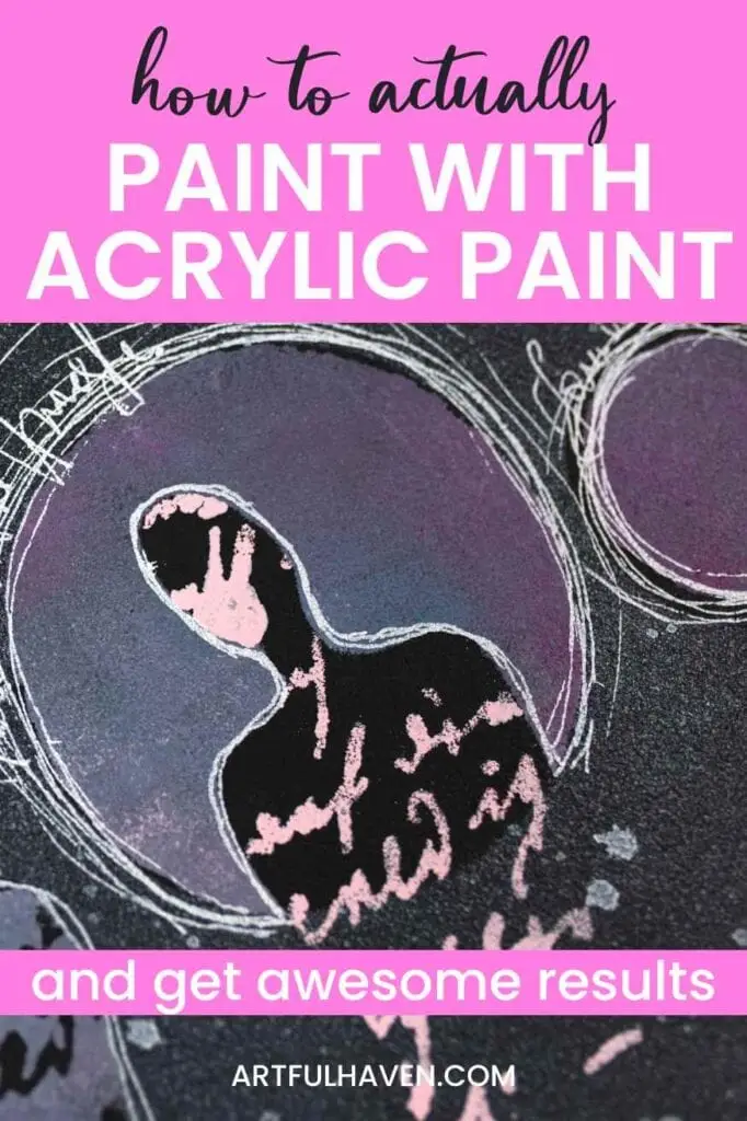 acrylic painting techniques pinterest