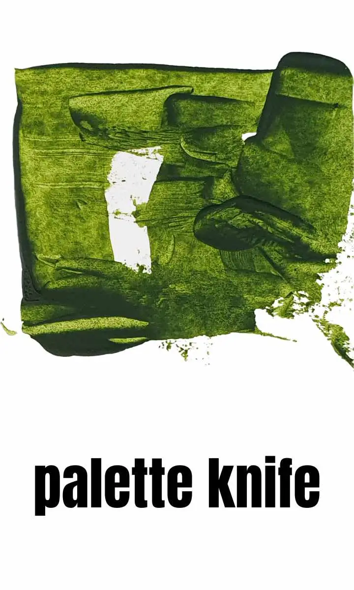 palette knife effect