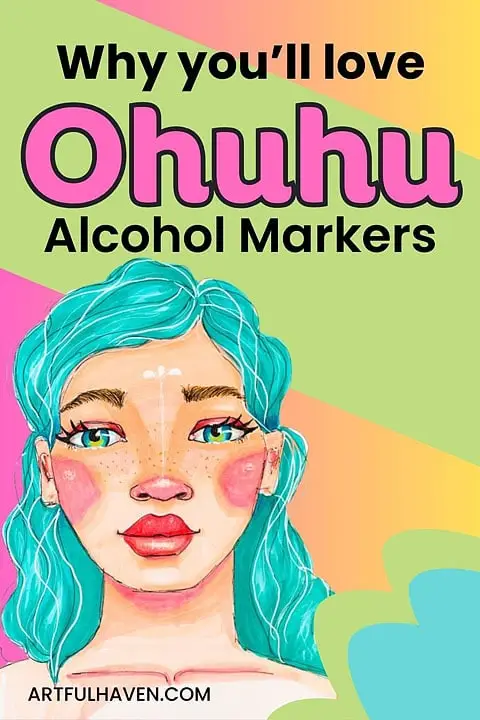 ohuhu alcohol markers pin