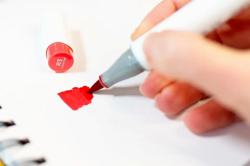 coloring with ohuhu marker