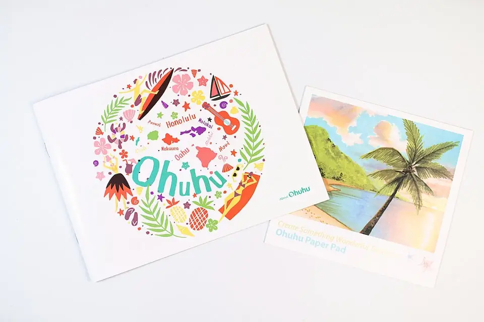 ohuhu markers booklet