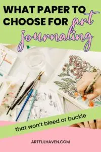 best paper for art journaling pinterest