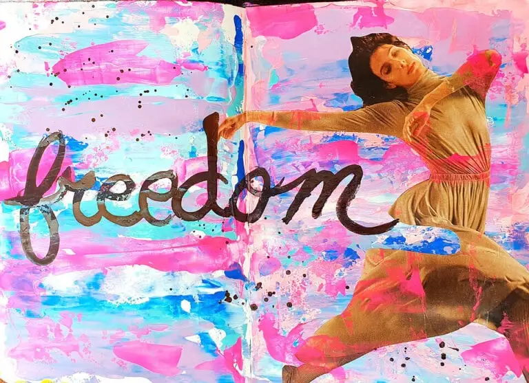 ART JOURNAL SPREAD