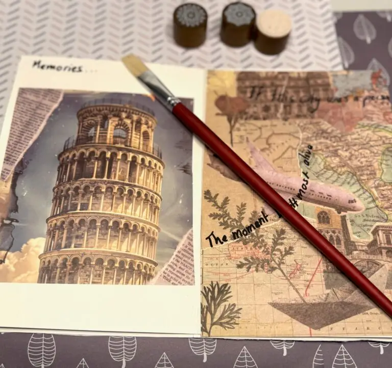 handmade art journal gift