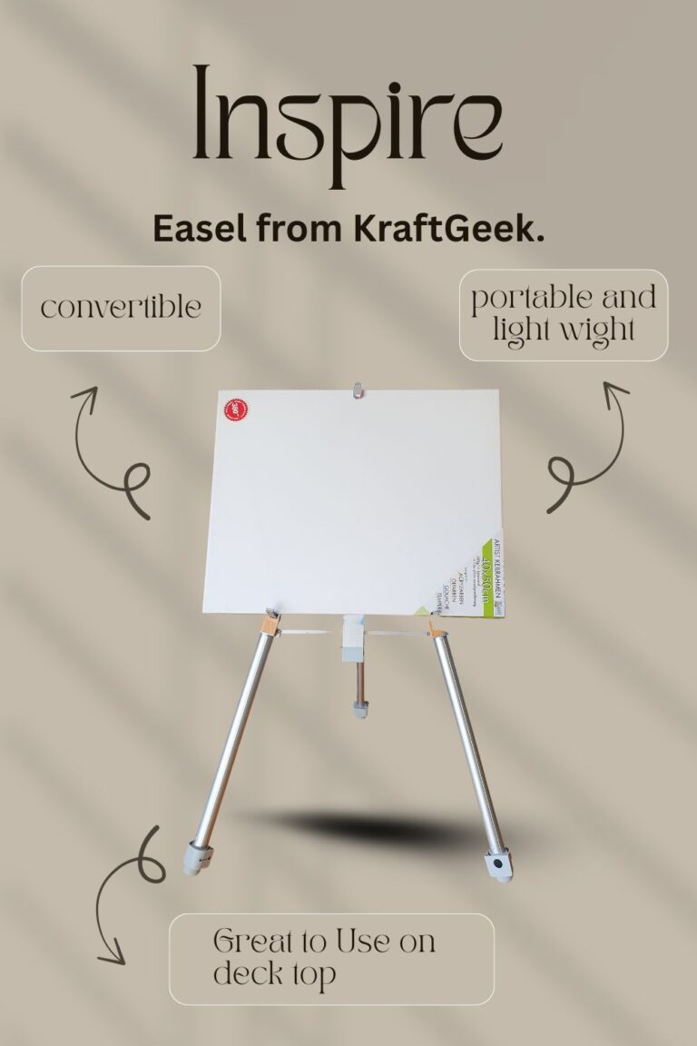 an Easel with canes