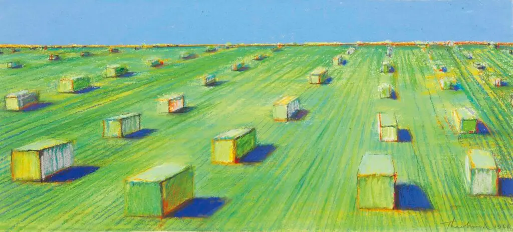Wayne Thiebaud example of Liner perspective.