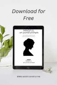 mindful art journal prompts
