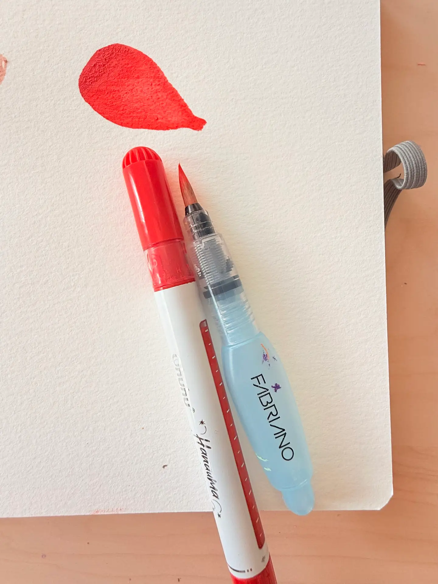 ohuhu acrylic markers blend well with water