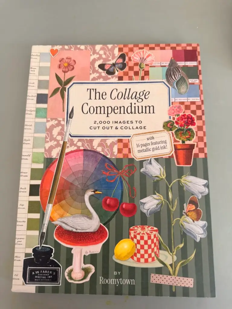 The college Compendium book for mixed media and art journaling